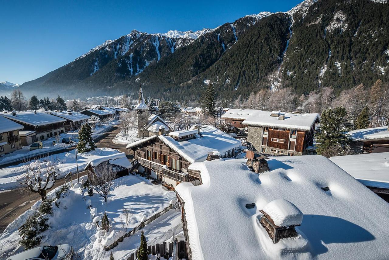 Eden Hotel, Apartments And Chalet Chamonix Les Praz Eksteriør bilde