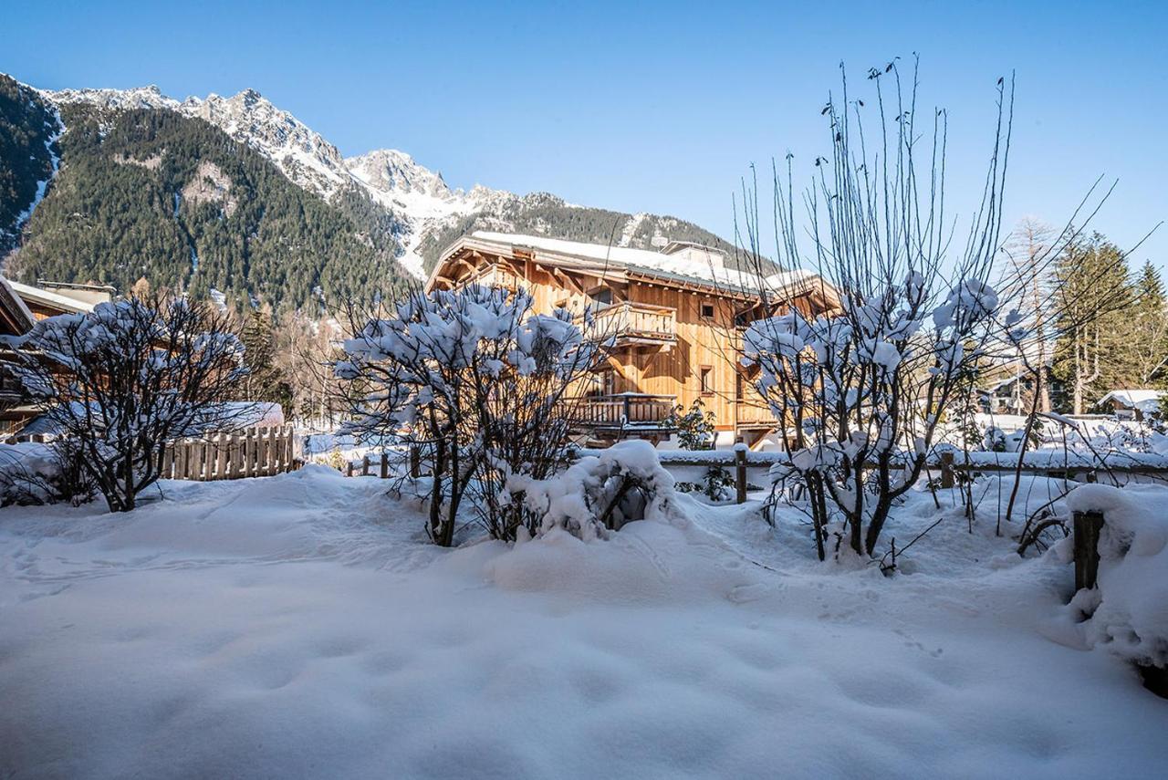 Eden Hotel, Apartments And Chalet Chamonix Les Praz Eksteriør bilde