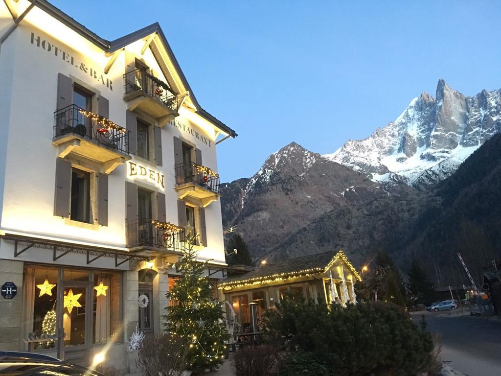 Eden Hotel, Apartments And Chalet Chamonix Les Praz Eksteriør bilde