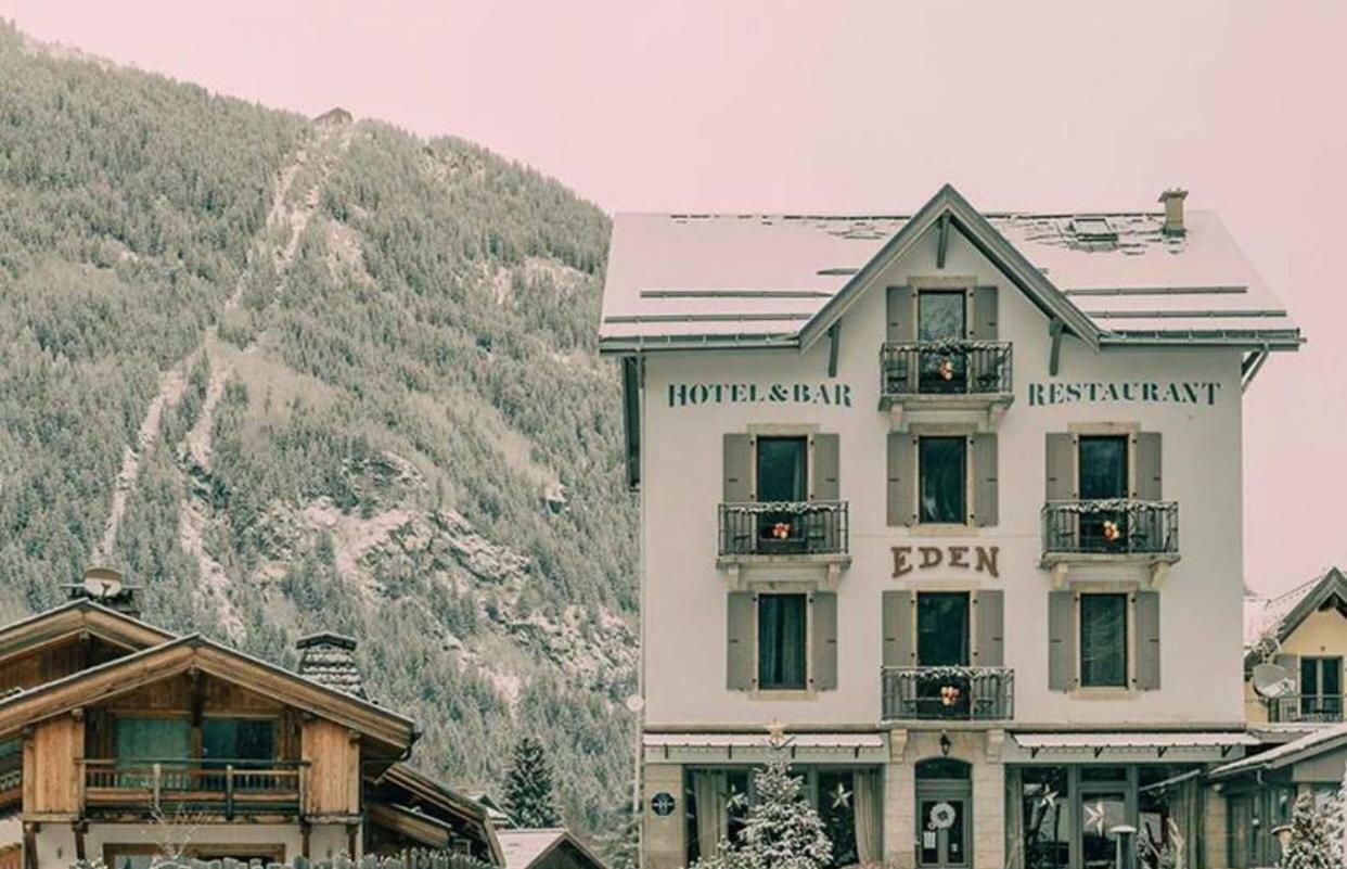 Eden Hotel, Apartments And Chalet Chamonix Les Praz Eksteriør bilde